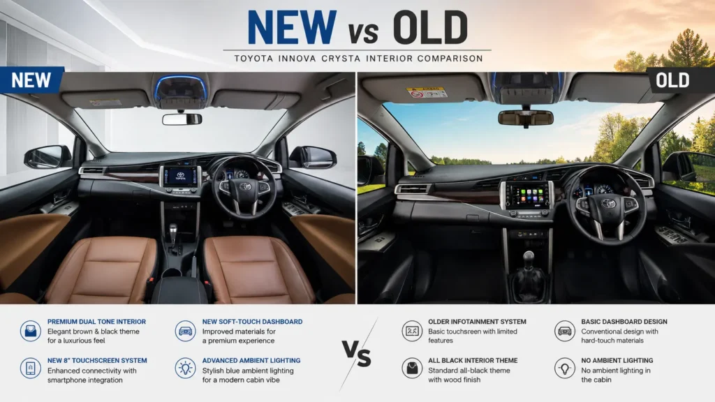 2026 Toyota Innova Crysta vs Old Model: 5 Major Updates You Need to Know