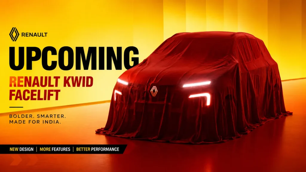 Upcoming Renault Kwid Facelift Launch
