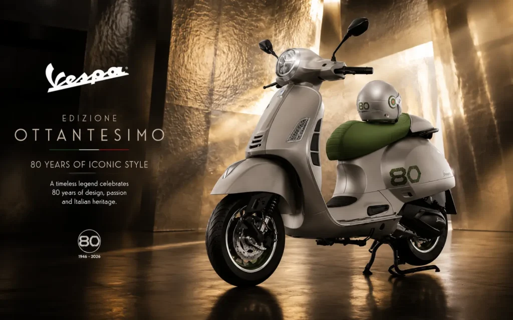 Vespa Edizione Ottantesimo