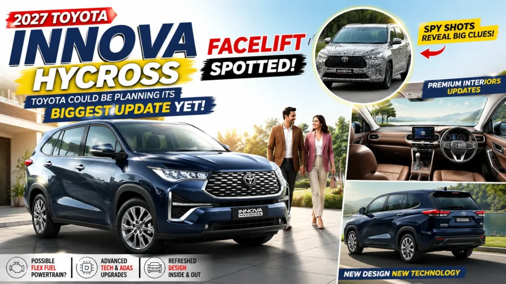 2027 Toyota Innova Hycross Facelift