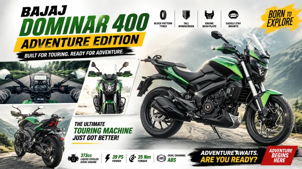 Bajaj Dominar 400 Adventure Edition