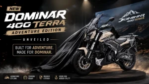 Bajaj Unveils New Dominar 400 Tera Adventure Edition