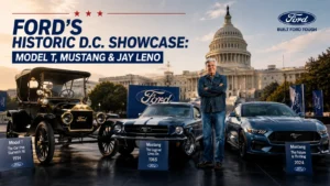Ford's Historic D.C. Showcase Model T, Mustang & Jay Leno