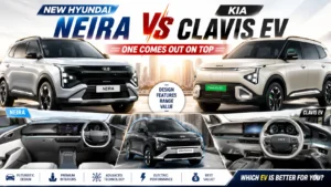 Hyundai Neira Vs Kia Clavis EV