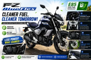 Yamaha FZ Blue Flex Fuel