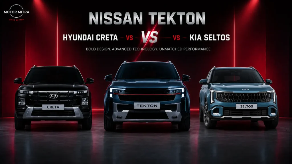 Nissan Tekton vs Hyundai Creta vs Kia Seltos