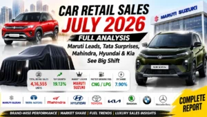 Car Retail Sales July 2026