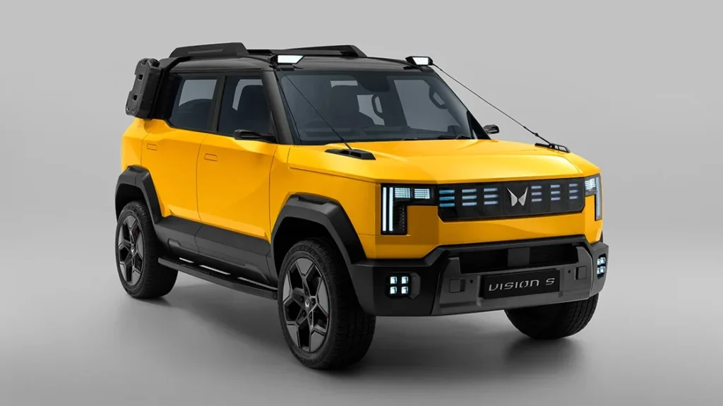 Mahindra Vision S Spied Ahead Of Debut – The New SUV Looks Ready To Shock The Segment