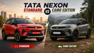 Tata Nexon Standard vs Camo Edition