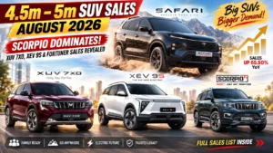 4.5–5m SUV Sales