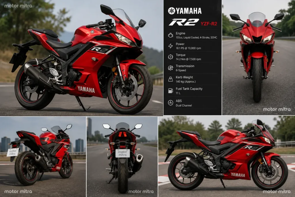 Yamaha R2 New Red Colour