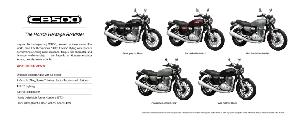 Honda CB500 India Bound! ₹2.75 Lakh Price, ₹3 Lakh Cross Spoke Tubeless Version