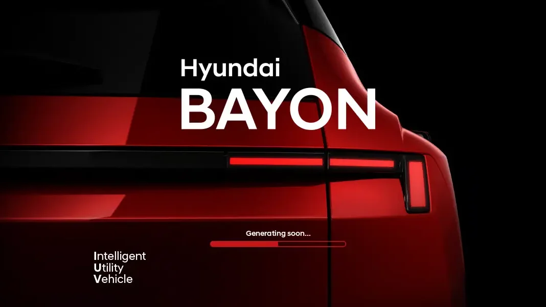 New Hyundai Bayon Global Debut on October 12! Bold New SUV Design Revealed Ahead of Paris Motor Show