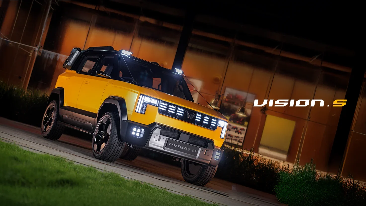Mahindra Vision S Spied Again! Production-Ready SUV’s Interior & Exterior Revealed Ahead of Launch