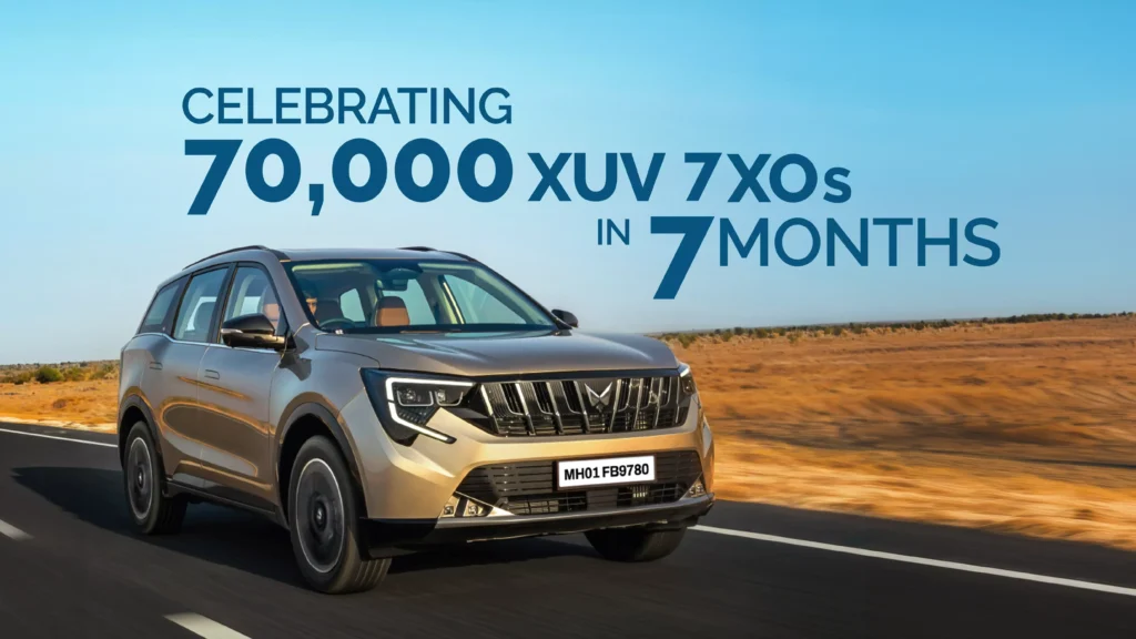 Mahindra XUV 7XO Gets 5-Star Bharat NCAP Rating! 30.76/32 Safety Score Revealed