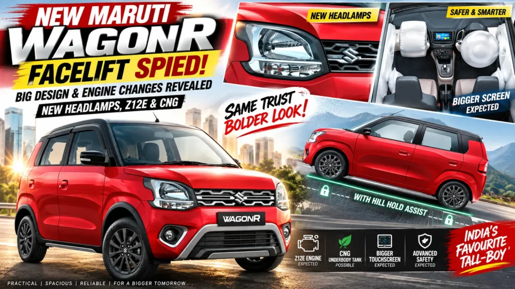 Maruti WagonR Facelift