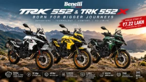 Benelli TRK 552 & TRK 552X Launched in India