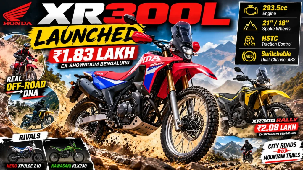 XR300L Honda XR300 Rally