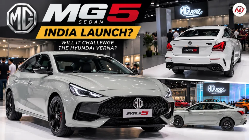 MG5 Sedan India Launch: Can It Compete With Hyundai Verna, Honda City & Volkswagen Virtus?